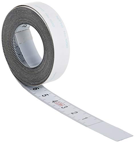 Selbstklebendes metrisches Messband 3,5 m lang, Skalierung von rechts nach links von Kreg