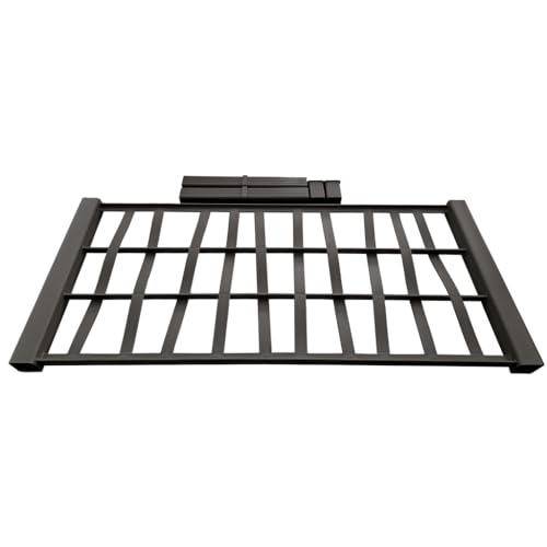 Kreher® XL Rankgitter, Spalier mit Pflanzkasten aus robustem Kunststoff. In verschiedenen Größen und Farben. Topp für Garten, Terrasse und Balkon! (Breite Spalierrückwand in Anthrazit) von Kreher