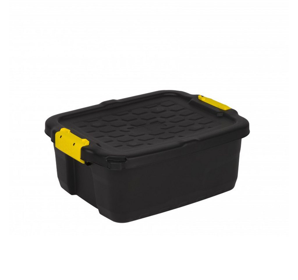 Kreher Aufbewahrungsbox "TOUGH" 24 Liter in Schwarz mit abschließbarem Deckel (1 St) Kreher Aufbewahrungsbox "TOUGH" 24 Liter in Schwarz mit abschließbarem Deckel (1 St) von Kreher
