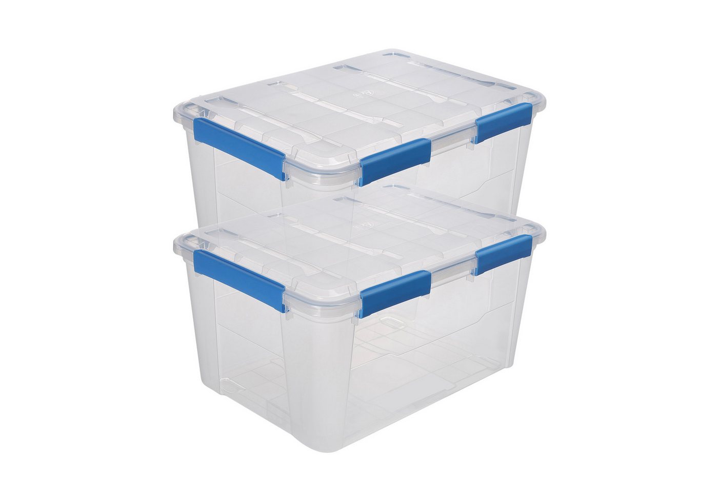 Kreher Aufbewahrungsbox mit Deckel und Dichtungsring (IP67) 75 Liter (Set wählbar) (2 St) von Kreher