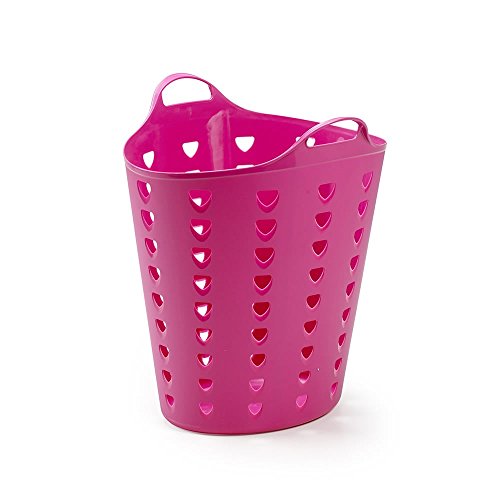 Kreher Flexibler 65 Liter Tragekorb Flexi Tub (Fuchsia) von Kreher