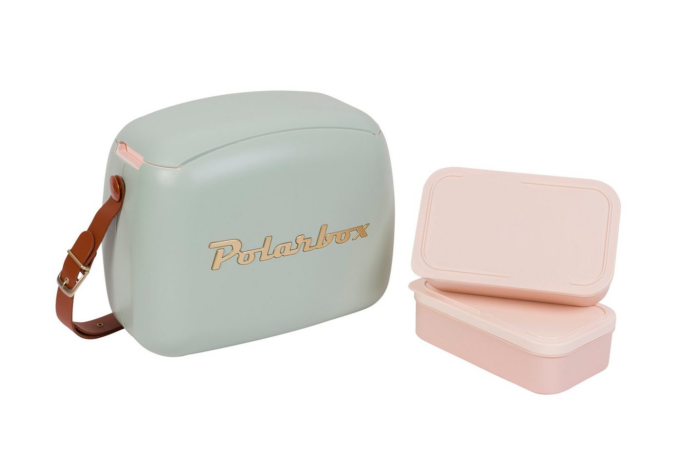 Kreher Frischhaltedose Kühlbox Polar 6 Liter mit 2 Lunchboxen (Farbe wählbar) von Kreher