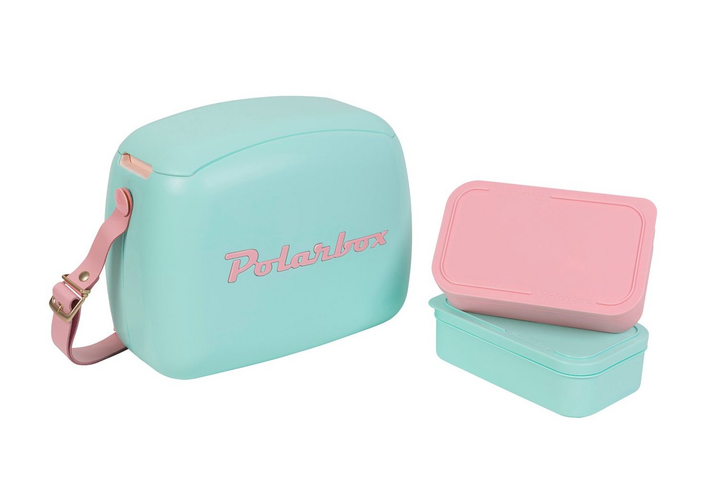 Kreher Frischhaltedose Kühlbox Polar 6 Liter mit 2 Lunchbox (Farbe wählbar) von Kreher