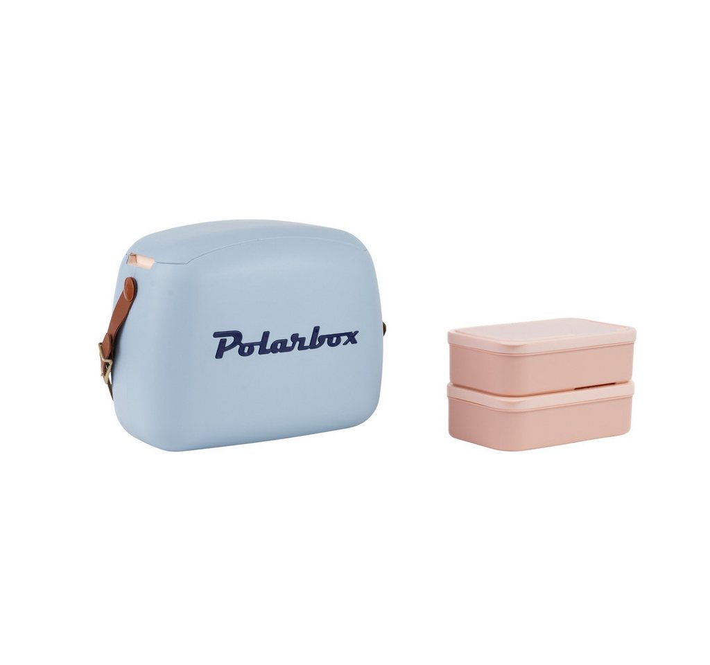 Kreher Frischhaltedose Kühlbox Polar 6 Liter mit 2 Lunchboxen (Farbe wählbar) von Kreher