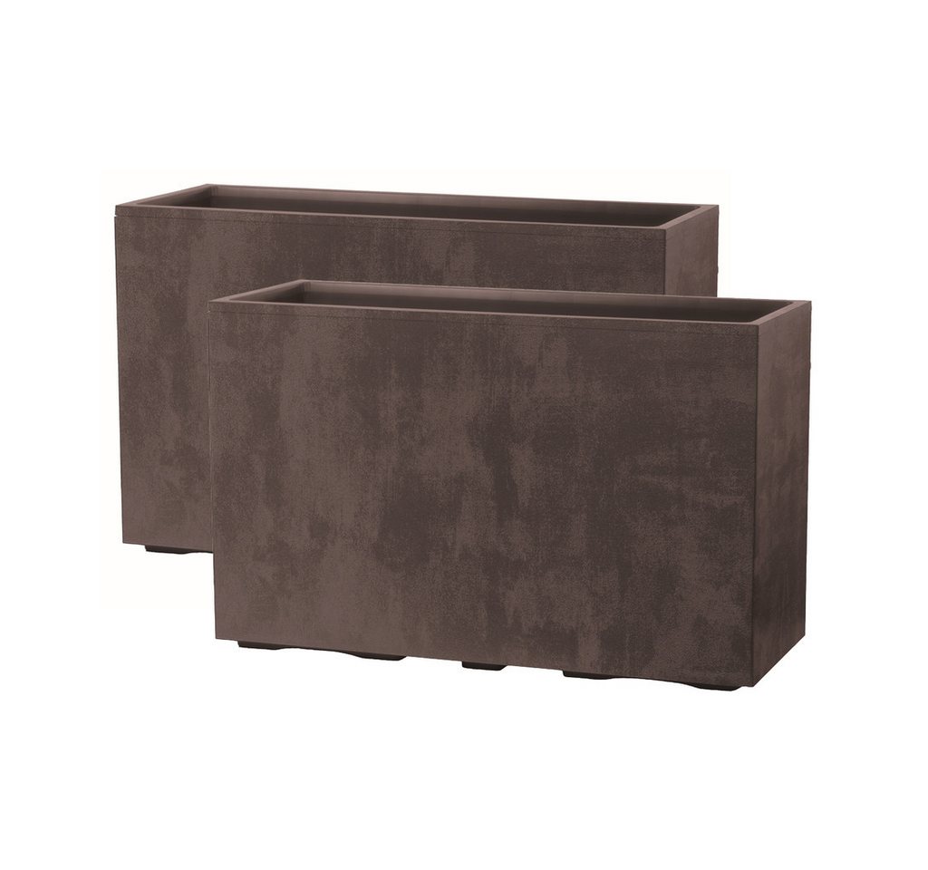 Kreher Pflanzkübel 'Millennium Fence', XXL Sichtschutz in verschiedenen Farben (2 St) von Kreher