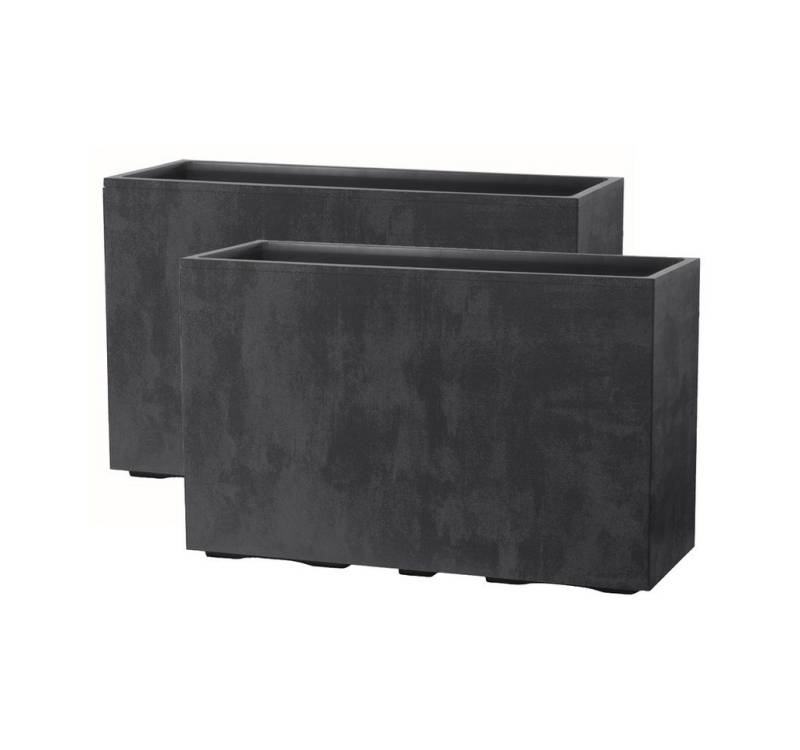 Kreher Pflanzkübel 'Millennium Fence', XXL Sichtschutz in verschiedenen Farben (2 St) von Kreher