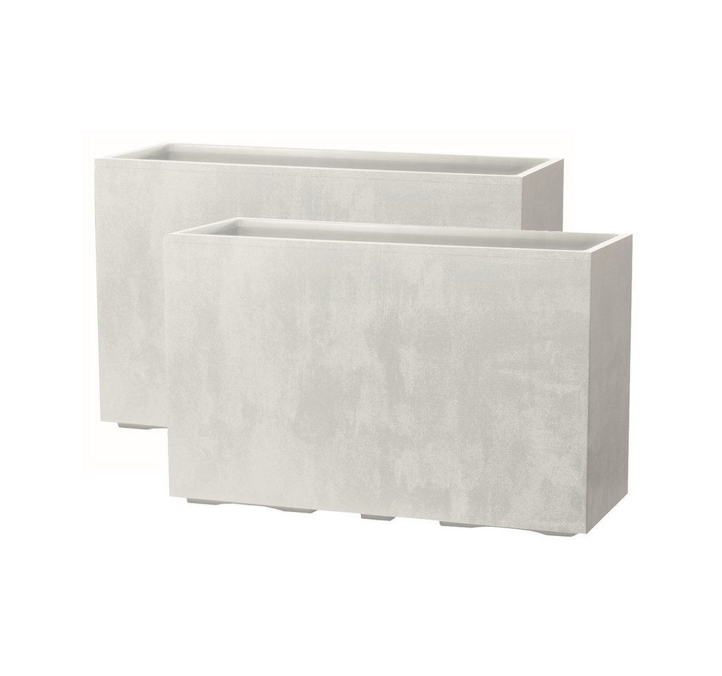 Kreher Pflanzkübel 'Millennium Fence', XXL Sichtschutz in verschiedenen Farben (2 St) von Kreher