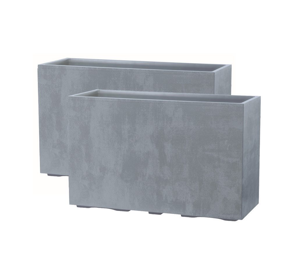 Kreher Pflanzkübel 'Millennium Fence', XXL Sichtschutz in verschiedenen Farben (2 St) von Kreher