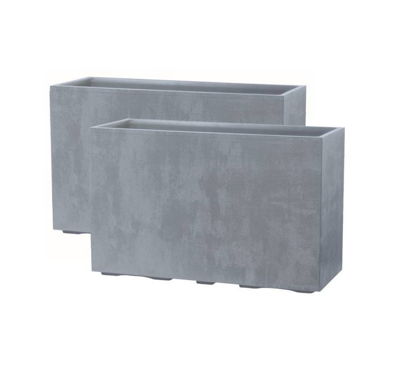 Kreher Pflanzkübel 'Millennium Fence', XXL Sichtschutz in verschiedenen Farben (2 St) von Kreher