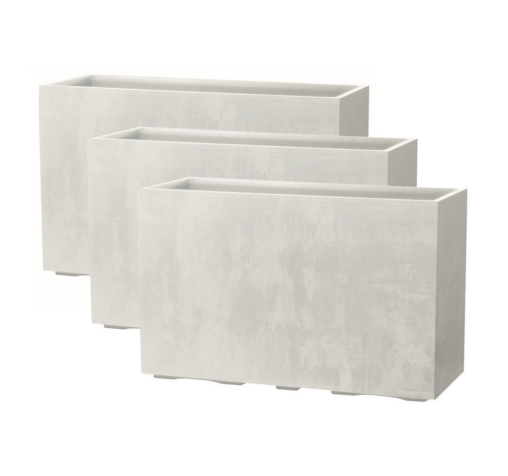 Kreher Pflanzkübel 'Millennium Fence', XXL Sichtschutz in verschiedenen Farben (3 St) von Kreher