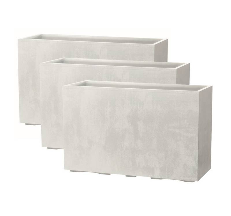 Kreher Pflanzkübel 'Millennium Fence', XXL Sichtschutz in verschiedenen Farben (3 St) von Kreher