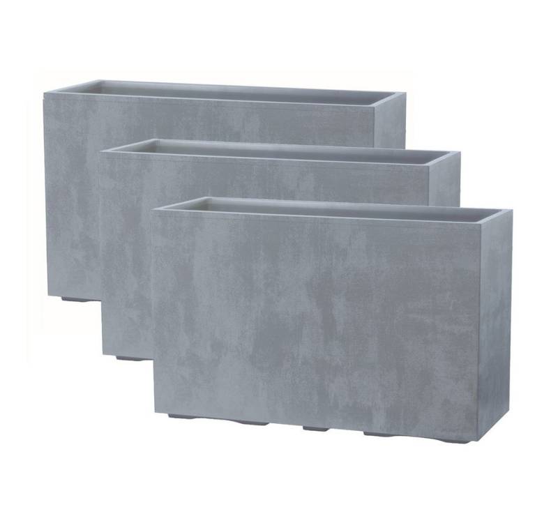 Kreher Pflanzkübel 'Millennium Fence', XXL Sichtschutz in verschiedenen Farben (3 St) von Kreher