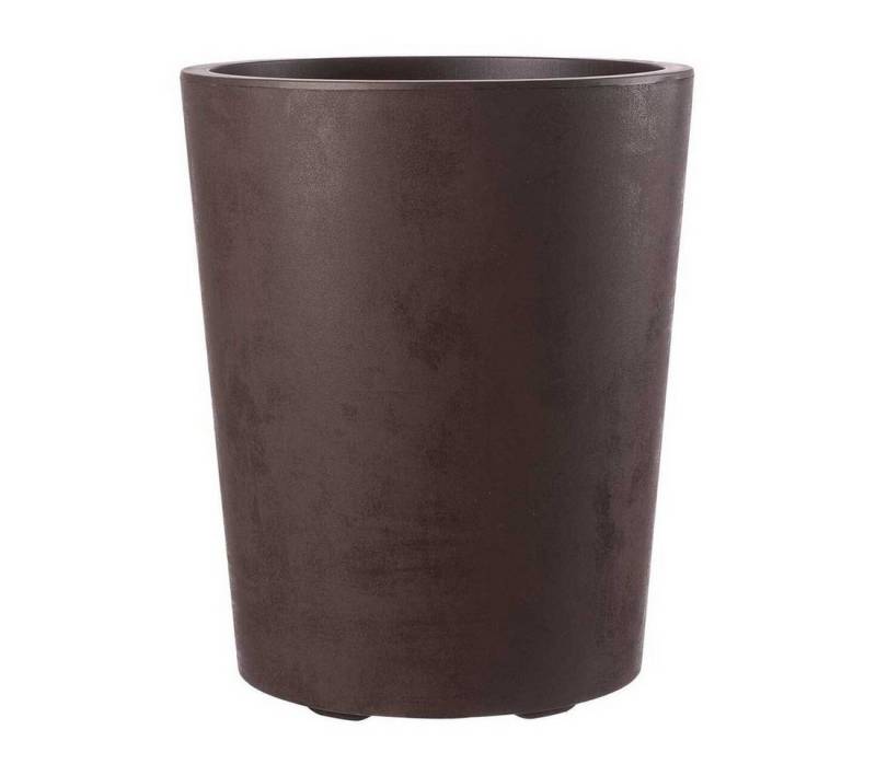 Kreher Pflanzkübel 'Millennium' in Naturstein Optik 48 Liter Rund (Farbe wählbar) von Kreher