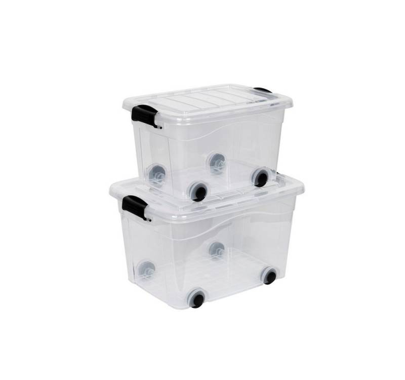 Kreher Rollladenbox Set: 2 x Roller Box mit Deckel (20 + 40 Liter) von Kreher