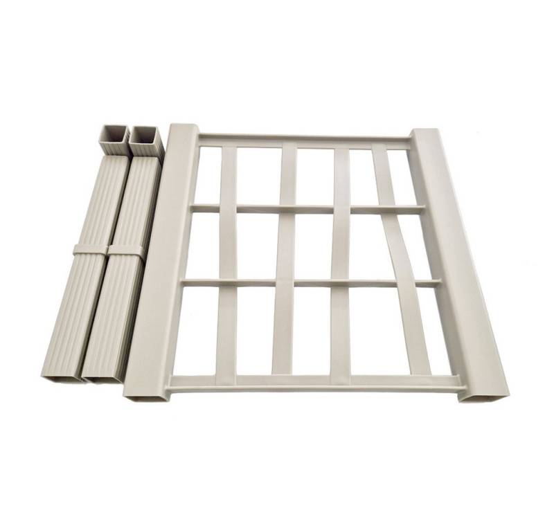 Kreher Spalier Rückwand + Verbinder für Spalier 'Ethica' (Größe/Farbe wählbar) von Kreher