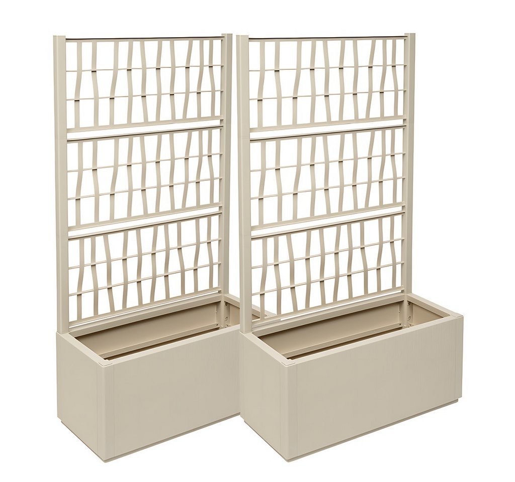 Kreher Spalier 2 x 'Ethica' Struktur Optik (breite Version) in verschiedenen Farben von Kreher