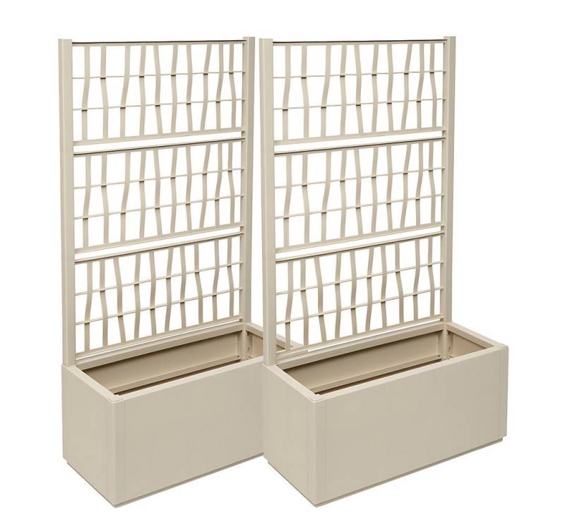 Kreher Spalier 2 x 'Ethica' Struktur Optik (breite Version) in verschiedenen Farben von Kreher