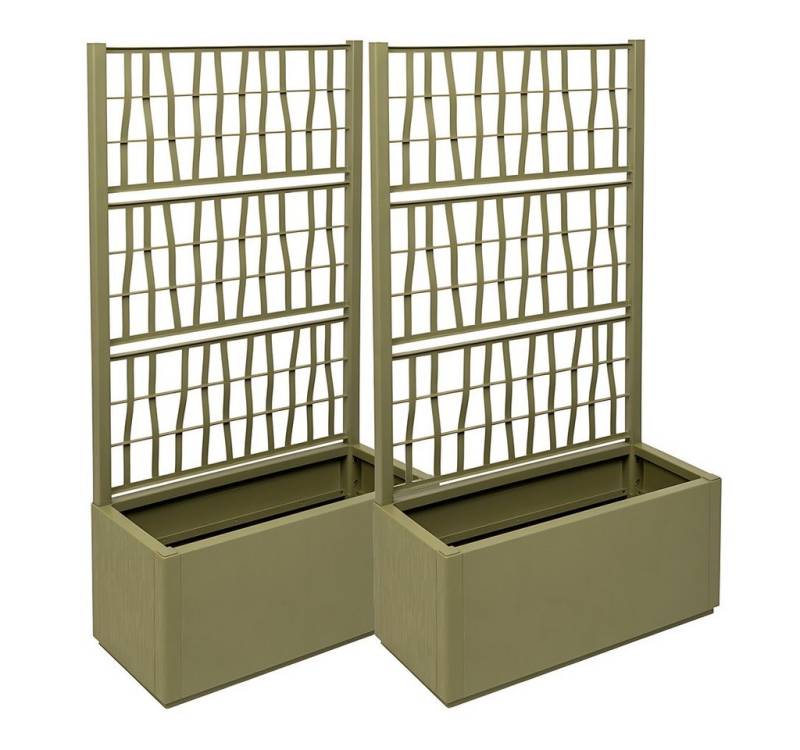 Kreher Spalier 2 x 'Ethica' Struktur Optik (breite Version) in verschiedenen Farben Kreher Spalier 2 x 'Ethica' Struktur Optik (breite Version) in verschiedenen Farben von Kreher