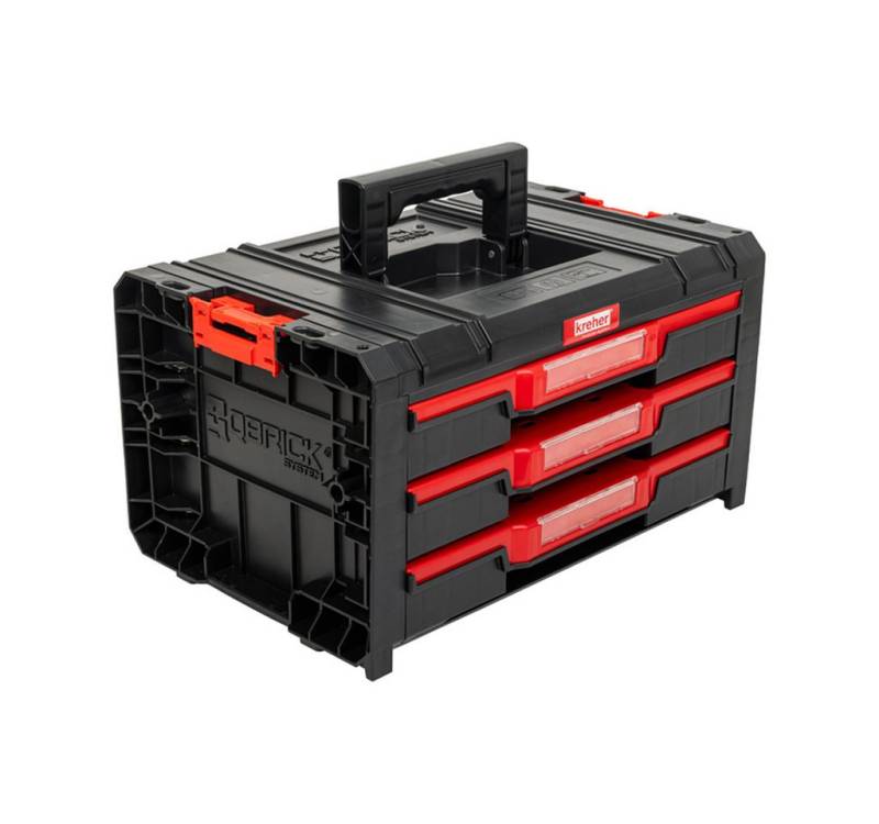 Kreher Werkstattwagen 'Q-Brick PRO', mobiler Werkstattwagen, modular wählbar, anpassbar, Drawer3 von Kreher