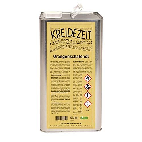 Kreidezeit Orangenschalenöl-5,00 l von Kreidezeit