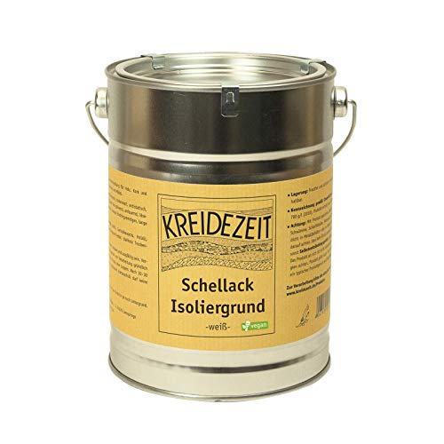 Schellack Isoliergrund-weiß-2,50 l von Kreidezeit