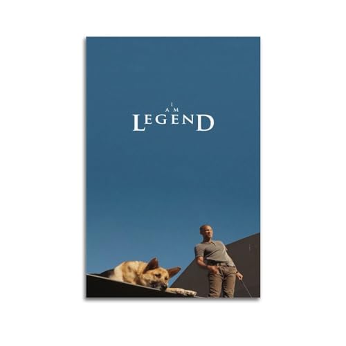 Krem I Am Legend Poster, Wandkunst, Leinwand, Geschenk für Freund, Schlafzimmer, Wohnzimmer, Dekoration, modern, ästhetisch, 60 x 90 cm, ungerahmt Krem I Am Legend Poster, Wandkunst, Leinwand, Geschenk für Freund, Schlafzimmer, Wohnzimmer, Dekoration, modern, ästhetisch, 60 x 90 cm, ungerahmt von Krem