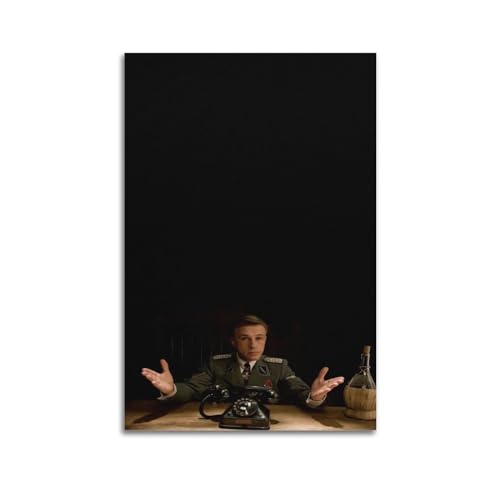 Krem Inglourious Basterds 1 Poster, Wandkunst, Leinwand, Geschenk für Freunde, Schlafzimmer, Wohnzimmer, Dekoration, modern, ästhetisch, 60 x 90 cm, ungerahmt von Krem