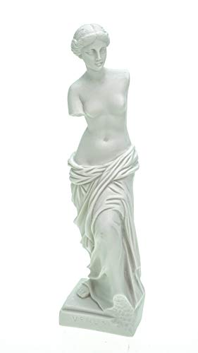 Kremers Schatzkiste Venus von Milo Dekofigur aus Alabaster Aphrodite 24 cm weiß von Kremers Schatzkiste