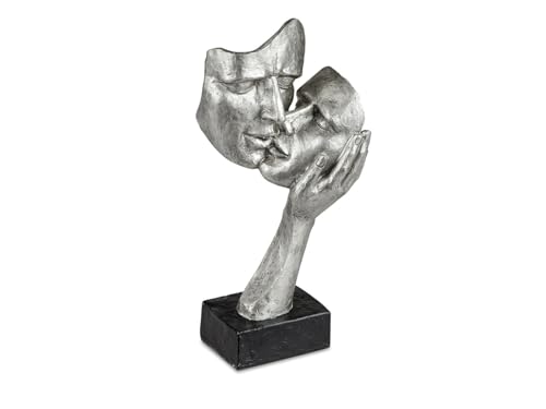 Kremers Schatzkiste Deko Büste Paar Liebespaar auf Sockel 30 cm Skulptur Figur Statue modern Silber Kremers Schatzkiste Deko Büste Paar Liebespaar auf Sockel 30 cm Skulptur Figur Statue modern Silber von Kremers Schatzkiste