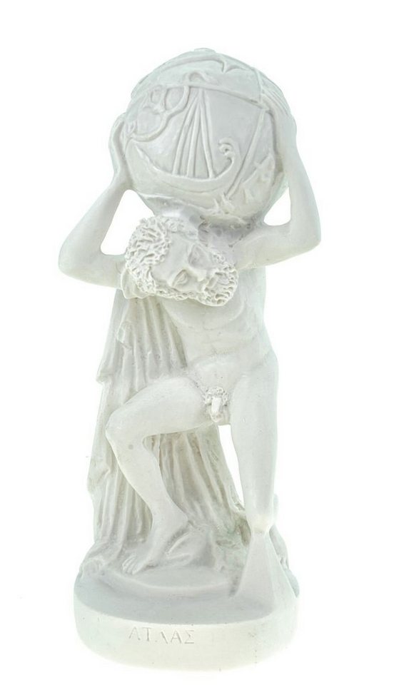 Kremers Schatzkiste Dekofigur Alabaster Deko Figur Atlas 21 cm von Kremers Schatzkiste