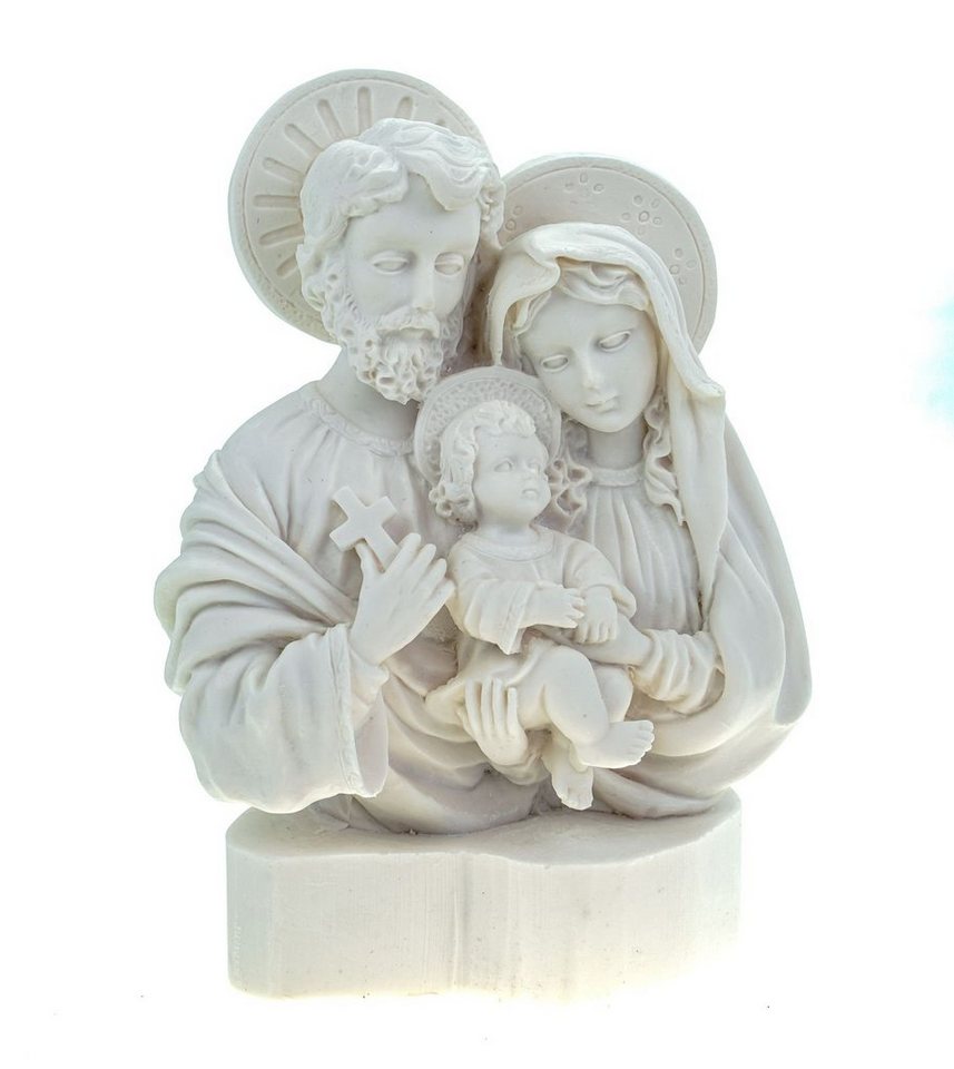 Kremers Schatzkiste Dekofigur Alabaster Deko Figur Jesus mit Maria und Jesus von Kremers Schatzkiste