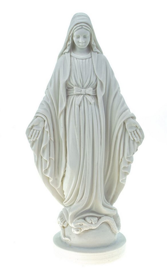 Kremers Schatzkiste Dekofigur Alabaster Deko Figur Jungfrau Maria 17 cm von Kremers Schatzkiste