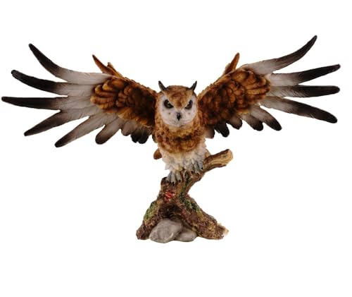 Kremers Schatzkiste Dekofigur Eule Braun Skulptur 38cm Deko Figur Vogel Geschenk Tier Polyresin Eulenfigur Uhu Kremers Schatzkiste Dekofigur Eule Braun Skulptur 38cm Deko Figur Vogel Geschenk Tier Polyresin Eulenfigur Uhu von Kremers Schatzkiste