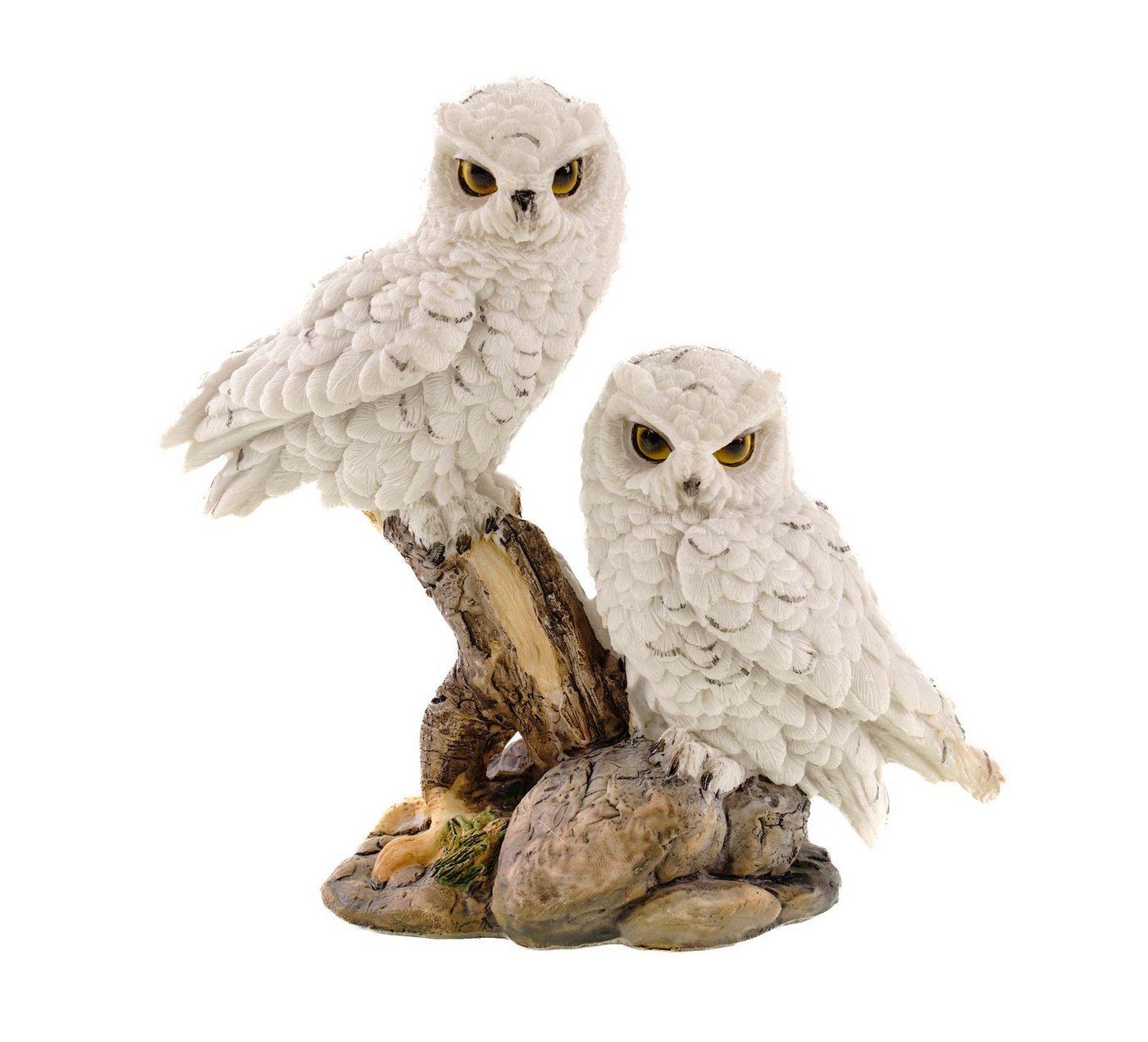 Kremers Schatzkiste Dekofigur Eulepaar auf Ast Weiß - Handbemalte Polyresin Deko-Figur Uhu 16 cm Kremers Schatzkiste Dekofigur Eulepaar auf Ast Weiß - Handbemalte Polyresin Deko-Figur Uhu 16 cm von Kremers Schatzkiste