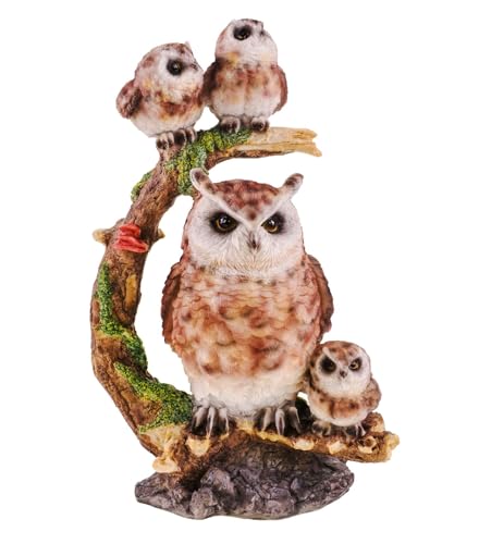 Kremers Schatzkiste Eulen Figur mit Babys Handbemalte Polyresin Deko 32x22x17cm Eulenfamilie auf AST - liebevolle Gartendeko & Wohnzimmerfigur - Bunte Eule Skulptur für Natur- & Tierfreunde Kremers Schatzkiste Eulen Figur mit Babys Handbemalte Polyresin Deko 32x22x17cm Eulenfamilie auf AST - liebevolle Gartendeko & Wohnzimmerfigur - Bunte Eule Skulptur für Natur- & Tierfreunde von Kremers Schatzkiste