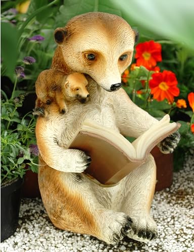 Kremers Schatzkiste Solar Erdmännchen Mama liest Buch vor Gartenfigur 20 cm Deko LED Polyresin Skulptur Buch beleuchtet handbemalt mit UV Schutz Meercat Kremers Schatzkiste Solar Erdmännchen Mama liest Buch vor Gartenfigur 20 cm Deko LED Polyresin Skulptur Buch beleuchtet handbemalt mit UV Schutz Meercat von Kremers Schatzkiste