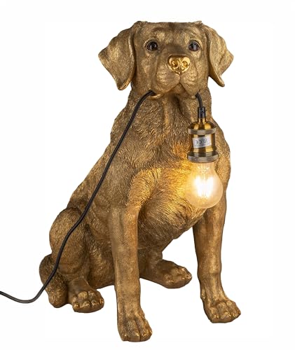 Kremers Schatzkiste Stehlampe Labrador Hund 52 cm Antik-Gold Stimmungslampe Deko Figur Dekoration Tierlampe Figur Wohnzimmer Hundelampe mit Ein und Auschalter Dog Standlampe Kremers Schatzkiste Stehlampe Labrador Hund 52 cm Antik-Gold Stimmungslampe Deko Figur Dekoration Tierlampe Figur Wohnzimmer Hundelampe mit Ein und Auschalter Dog Standlampe von Kremers Schatzkiste