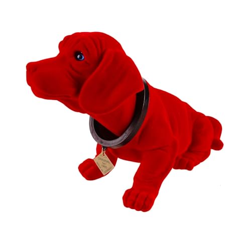 Kremers Schatzkiste Wackeldackel groß 29 cm Rot Wackelkopfdackel Wackelfigur/Made in Germany fürs Auto HUtablage Kremers Schatzkiste Wackeldackel groß 29 cm Rot Wackelkopfdackel Wackelfigur/Made in Germany fürs Auto HUtablage von Kremers Schatzkiste