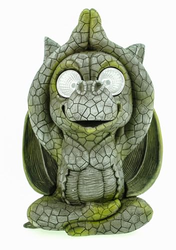 Kremers Schatzkiste Yoga Solar Gartendrache Meditierender Drache Solar LED Geschenk von Kremers Schatzkiste