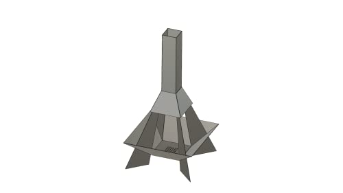 Pyramidenofen 160x80x80cm Bausatz von Kremmpi