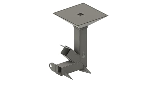Kremmpi Rohrofen-Grill mit Grillplatte - Raketenofen - Holzkohle - Metall - Freistehend - 1 Rack von Kremmpi