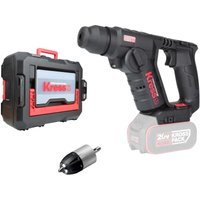 Kress - 20V Akku-Pneumatic-Bohrhammer, mit/ohne Akku und Ladegerät, SDSplus, Stapelbox von Kress