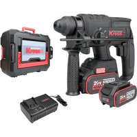 Kress - 20V Akku-Pneumatic-Bohrhammer, mit/ohne Akku und Ladegerät, SDSplus, Stapelbox von Kress