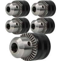 Kress 5x Zahnkranzbohrfutter 1,5 - 13mm - 13mm (1/2") x 20 kompatibel mit Fein Bohrmaschinen, Schlagbohrer von Kress