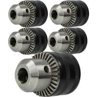Kress 5x Zahnkranzbohrfutter 1,5 - 13mm - 13mm (1/2") x 20 kompatibel mit Festo Festool Bohrmaschinen, Schlagbohrer von Kress