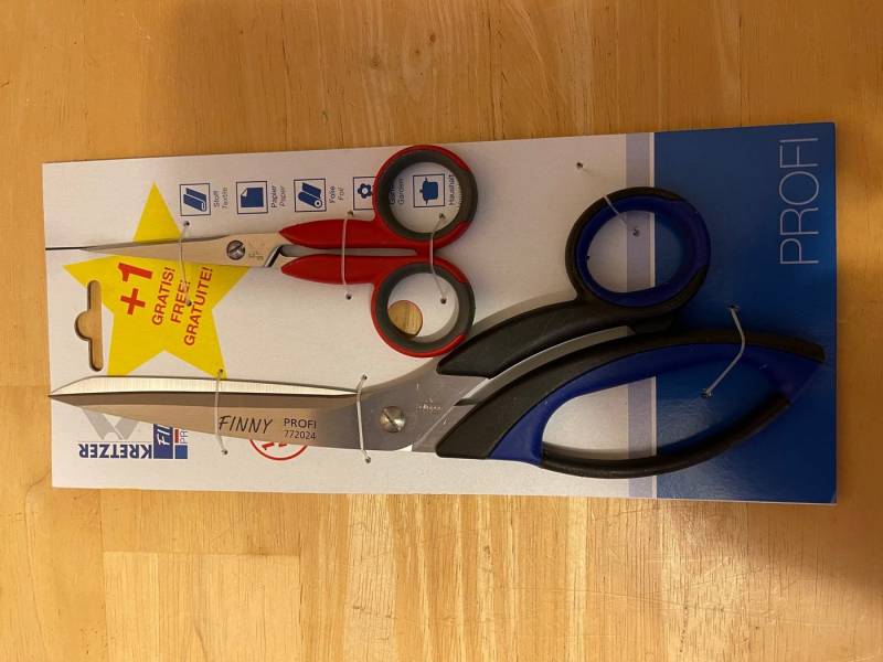 Kretzer Scheren-Set KRETZER SCHERENSET: Nähschere Finny 24cm + Stickschere, (2-tlg) von Kretzer
