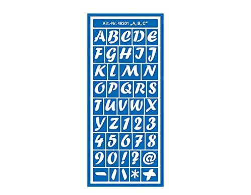 C. KREUL GMBH KREUL Flexible Design schablone ABC von Kreul