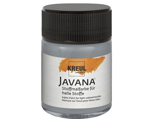 KREUL JAVANA TEX Textilfarbe transluzent grau 50 ml von Kreul