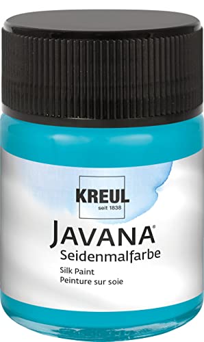 KREUL Javana Seidenmalfarbe, 50 ml Türkis von Kreul