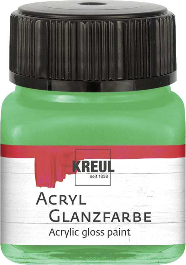 Kreul Acryl Glanzfarbe grün 20 ml von Kreul